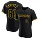 Authentic Men's Cristopher Sanchez Black Philadelphia Phillies Snake Skin City Jersey