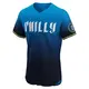 Elite Men's Cristopher Sanchez Blue Philadelphia Phillies 2024 City Connect Jersey