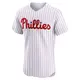 Elite Men's Cristopher Sanchez White Philadelphia Phillies Home Jersey