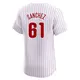 Elite Men's Cristopher Sanchez White Philadelphia Phillies Home Jersey