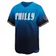 Limited Men's Cristopher Sanchez Blue Philadelphia Phillies 2024 City Connect Jersey