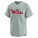 Limited Men's Cristopher Sanchez Gray Philadelphia Phillies Away Jersey