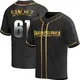 Replica Men's Cristopher Sanchez Gold Philadelphia Phillies Black en Alternate Jersey