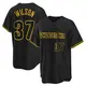 Replica Men's Weston Wilson Black Philadelphia Phillies Snake Skin City Jersey