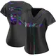 Replica Women's Cristopher Sanchez Black Philadelphia Phillies Holographic Alternate Jersey