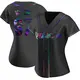 Replica Women's Weston Wilson Black Philadelphia Phillies Holographic Alternate Jersey