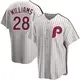 Replica Youth Mitch Williams White Philadelphia Phillies Home Cooperstown Collection Jersey